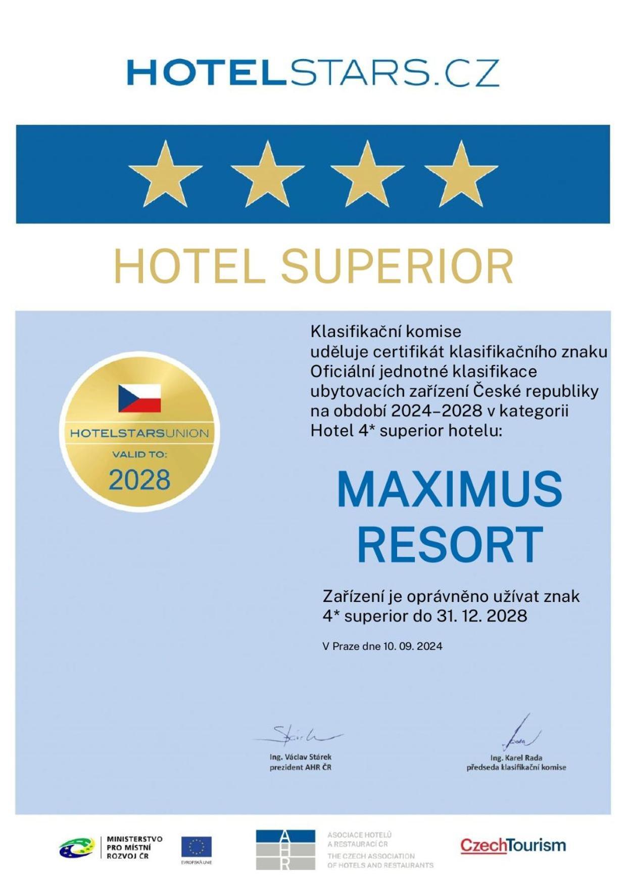 Maximus Resort Brno Exterior photo